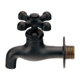 カクダイ 701-021A-MD 水栓金具 横水栓 マットブラック