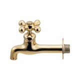 カクダイ 701-021B-AG 水栓金具 横水栓 ロング アンティークゴールド