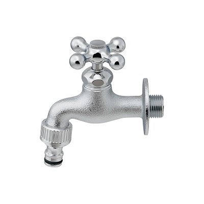 画像1: カクダイ 701-131A-CH 水栓金具 横水栓