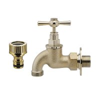 カクダイ 701-346-AG 水栓金具 横水栓 アンティークゴールド