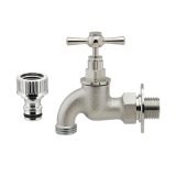 カクダイ 701-346-N 水栓金具 横水栓 レトロシルバー