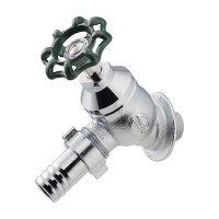 カクダイ 701-347 水栓金具 大流量横水栓 逆流防止機能付