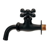 カクダイ 701-511-MD 水栓金具 万能ホーム水栓 マットブラック