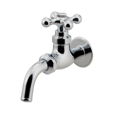 画像1: カクダイ 701-611-CH 水栓金具 万能ホーム水栓 凍結防止付