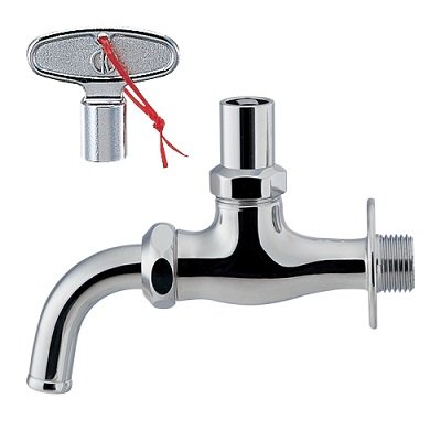 画像1: カクダイ 701-621 水栓金具 共用万能ホーム水栓 凍結防止付