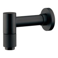 カクダイ 702-080A-MD 水栓金具 横水栓 鎚 90°ハンドル開閉 マットブラック