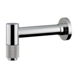 カクダイ 702-080B-CH 水栓金具 横水栓 ロング 鎚 90°ハンドル開閉