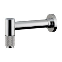 カクダイ 702-080B-CH 水栓金具 横水栓 ロング 鎚 90°ハンドル開閉