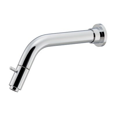 画像1: カクダイ 702-110B-CH 水栓金具 横水栓 ロング SYATORA 90°ハンドル開閉