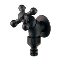 カクダイ 703-211-MD 水栓金具 散水栓 マットブラック