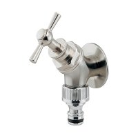 カクダイ 703-232-N 水栓金具 散水栓 レトロシルバー