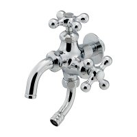 カクダイ 704-301-CH 水栓金具 双口万能ホーム水栓