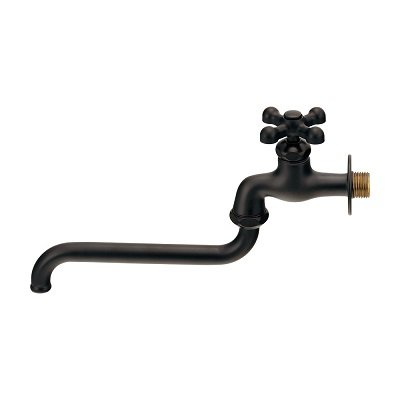画像1: カクダイ 706-111-MD 水栓金具 自在水栓 マットブラック