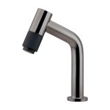 カクダイ 716-080A-DS 水栓金具 立水栓 buttobi 甍 90°ハンドル開閉 ダークシルバー