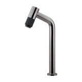 カクダイ 716-080B-DS 水栓金具 立水栓 トール buttobi 甍 90°ハンドル開閉 ダークシルバー