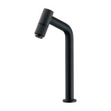 カクダイ 716-080B-MD 水栓金具 立水栓 トール 鎚 90°ハンドル開閉 マットブラック