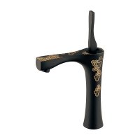 カクダイ 716-342-G 水栓金具 立水栓 ミドル Buttobi 凛 亀甲