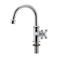 カクダイ 719-131-CH 水栓金具 泡沫立形スワン水栓