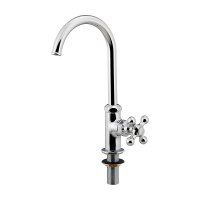 カクダイ 719-601 水栓金具 立形スワン水栓 凍結防止付