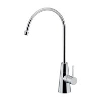 カクダイ 721-011-CH 水栓金具 浄水器用元止め水栓 逆流防止機能付 90°ハンドル開閉