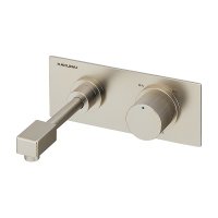 カクダイ 729-100A-MN 水栓金具 壁ユニット水栓 OPUS レトロシルバー