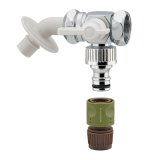 カクダイ 765-201 水栓金具 洗濯機用分岐パイプ