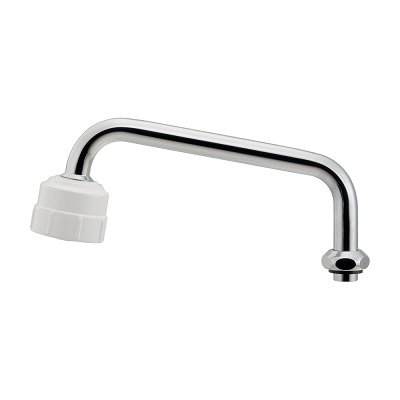 画像1: カクダイ 774-200-170 水栓金具 立上りUパイプ ミストシャワー付