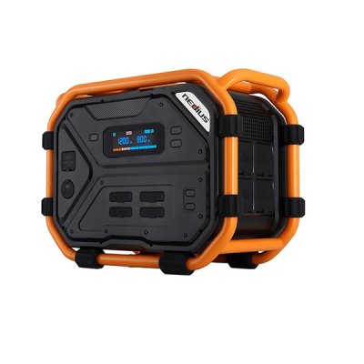 画像1: スイデン NPB-24 nedius ポータブル電源 大容量2400W 高耐久 急速充電 長寿命 100V［♪］