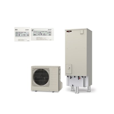 画像1: 三菱 [SRT-P377UB+無線アダプター付リモコンセット] エコキュート 一般地向け Pシリーズ 角型 フルオート W追いだき 370L ♪