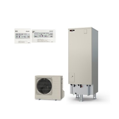画像1: 三菱 [SRT-S557+無線アダプター付リモコンセット] エコキュート 一般地向け Sシリーズ 角型 フルオート W追いだき 550L ♪
