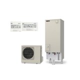 三菱 [SRT-V377+無線アダプター付リモコンセット] エコキュート 一般地向け Vシリーズ 角型 フルオート W追いだき 370L ♪