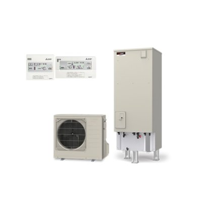 画像1: 三菱 [SRT-V377+無線アダプター付リモコンセット] エコキュート 一般地向け Vシリーズ 角型 フルオート W追いだき 370L ♪