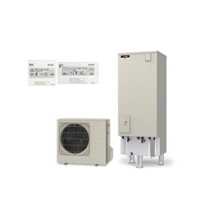 画像1: 三菱 [SRT-V377D+無線アダプター付リモコンセット] エコキュート 一般地向け Vシリーズ 角型 フルオート W追いだき 370L ♪