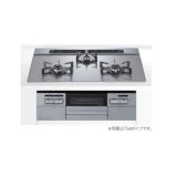 ハーマン ビルトインコンロ 750ｍｍタイプ Fami ガラストップ オートグリルタイプ 無水両面焼き [DW32V7WAP2SV プロパン]