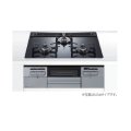ハーマン ビルトインコンロ 750ｍｍタイプ Fami ガラストップ 無水両面焼き [DW32V7WTP1SV 都市ガス]