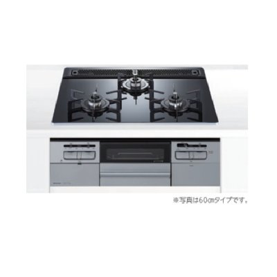 画像1: ハーマン ビルトインコンロ 750ｍｍタイプ Fami ガラストップ 無水両面焼き [DW32V7WTP1SV 都市ガス]