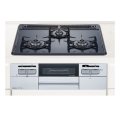 ハーマン ビルトインコンロ 600ｍｍタイプ Metal Top ホーロートップ 無水片面・両面焼き [DW32T5WTQ1SV 都市ガス]