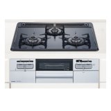 ハーマン ビルトインコンロ 600ｍｍタイプ Metal Top ホーロートップ 無水片面・両面焼き [DW32T5WTQ1SV 都市ガス]