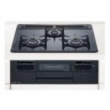 ハーマン ビルトインコンロ 600ｍｍタイプ Metal Top ホーロートップ 無水片面・両面焼き [DW32T5WTQ1 プロパン]