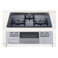 ハーマン ビルトインコンロ 600ｍｍタイプ Metal Top ホーロートップ 無水片面・両面焼き 温度調節なしタイプ 単独設置タイプ [DG32T1VQ1SV 都市ガス]