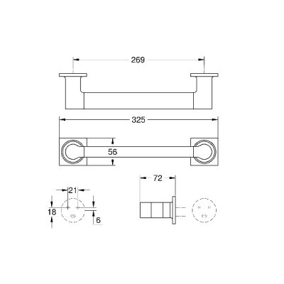 画像2: グローエ 4095510J アクセサリー アリュール グラブレ-ル