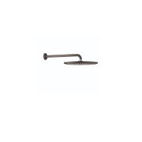グローエ 26066AL0J シャワー＆シャワーシステム モダン オーバーヘッドシャワー 310mm 壁付けシャ ワーアームセット(ブラッシュドハードグラファイト)