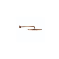 グローエ 26066DL0J シャワー＆シャワーシステム モダン オーバーヘッドシャワー 310mm 壁付けシャ ワーアームセット(ブラッシュドウォームサンセット) ※受注生産品 §