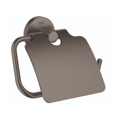 画像1: グローエ 40367AL1J アクセサリー エッセンシャル トイレットペーパーホルダー (ブラッシュドハードグラファイト)
