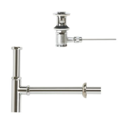 画像1: グローエ JPK13400 パーツ ベッセル洗面器専用ボトルトラップ 排水金具