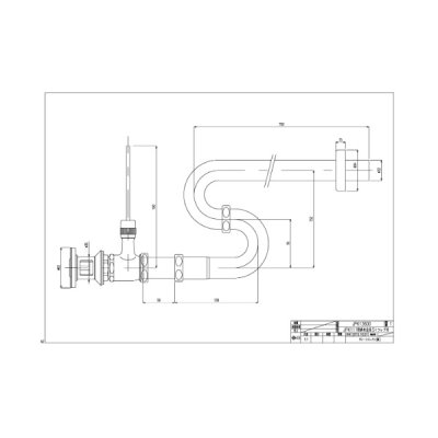 画像2: グローエ JPK13600 パーツ ベッセル洗面器専用Sトラップ排水金具