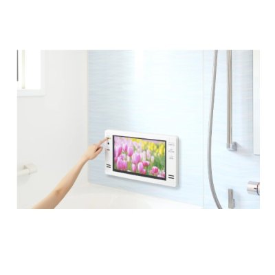 画像3: ツインバード VB-BB161W 浴室テレビ 16V型地上 CA BS 110度CSデジタル ハイビジョン リモコン付 ホワイト