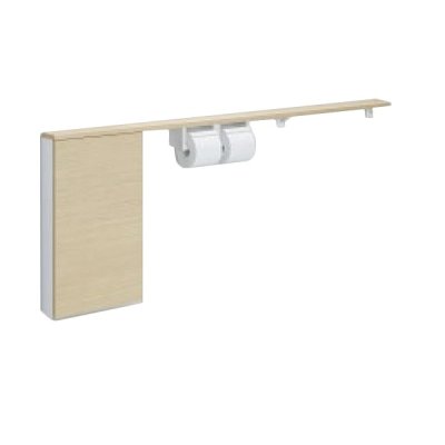 画像1: TOTO [UYC11 R/L S#EL ライトウッドN] フロア収納キャビネット ワイドタイプ（1600ｍｍフリーカット対応） 露出タイプ ♪