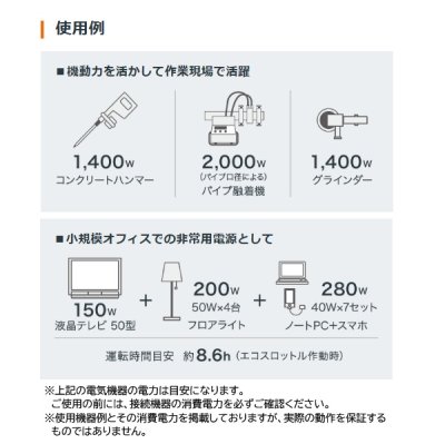 画像5: ホンダ EU26IJ 正弦波インバーター搭載発電機 超低騒音型 燃料タンク容量 4.6L ♪