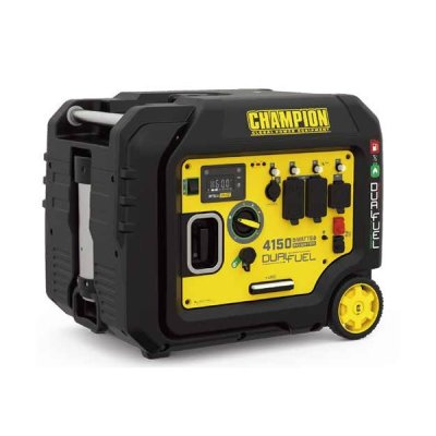 画像1: Champion チャンピオン GGGガスガソリン発電機3800 ♪